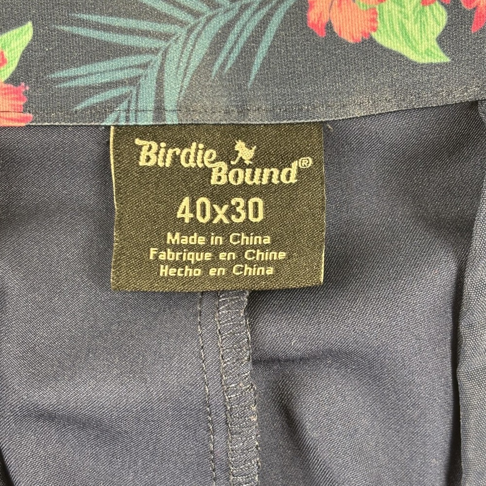 Birdie Bound Pants Mens 40x30 Golf Stretch Performance Lightweight Casual - Picture 8 of 13